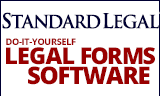 Standard Legal Do It Yourself Legal Forms Software