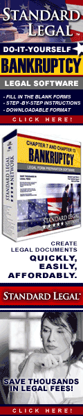do it yourself Bankruptcy software from Standard Legal