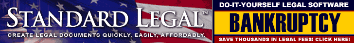 do it yourself Bankruptcy software from Standard Legal