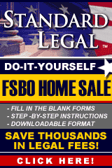 do it yourself FSBO software from Standard Legal