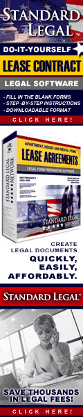 do it yourself Lease Agreements software from Standard Legal