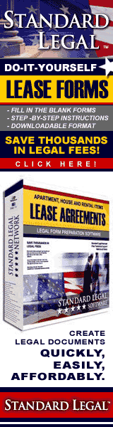 do it yourself Lease Agreements software from Standard Legal