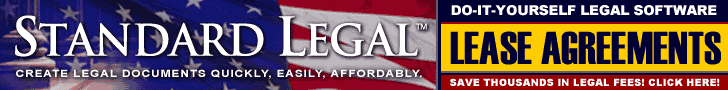 do it yourself Lease Agreements software from Standard Legal