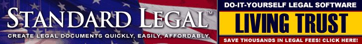 do it yourself Living Trust software from Standard Legal