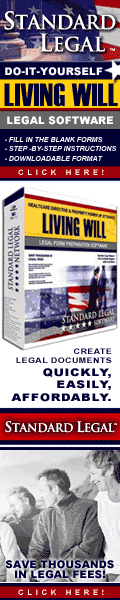 do it yourself Living Will software from Standard Legal