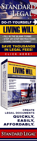 do it yourself Living Will software from Standard Legal
