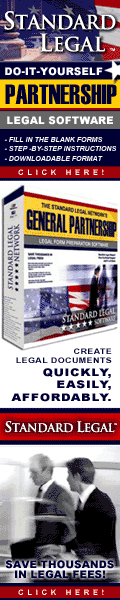 do it yourself Partnership software from Standard Legal