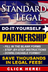 do it yourself Partnership software from Standard Legal
