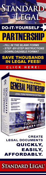 do it yourself Partnership software from Standard Legal