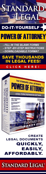 do it yourself Power of Attorney software from Standard Legal