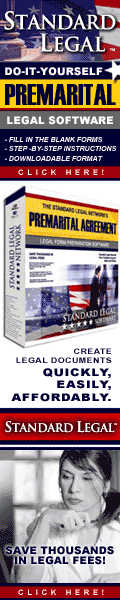 do it yourself Premarital Agreements software from Standard Legal