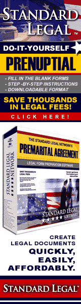 do it yourself Premarital Agreements software from Standard Legal
