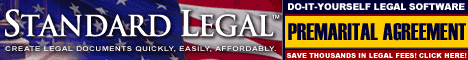 do it yourself Premarital Agreements software from Standard Legal