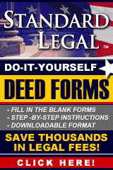 do it yourself Quitclaim Deeds software from Standard Legal