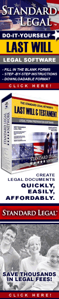do it yourself Will software from Standard Legal
