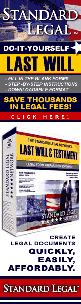 do it yourself Will software from Standard Legal