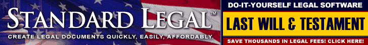 do it yourself Will software from Standard Legal